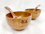 日式和風木紋碗